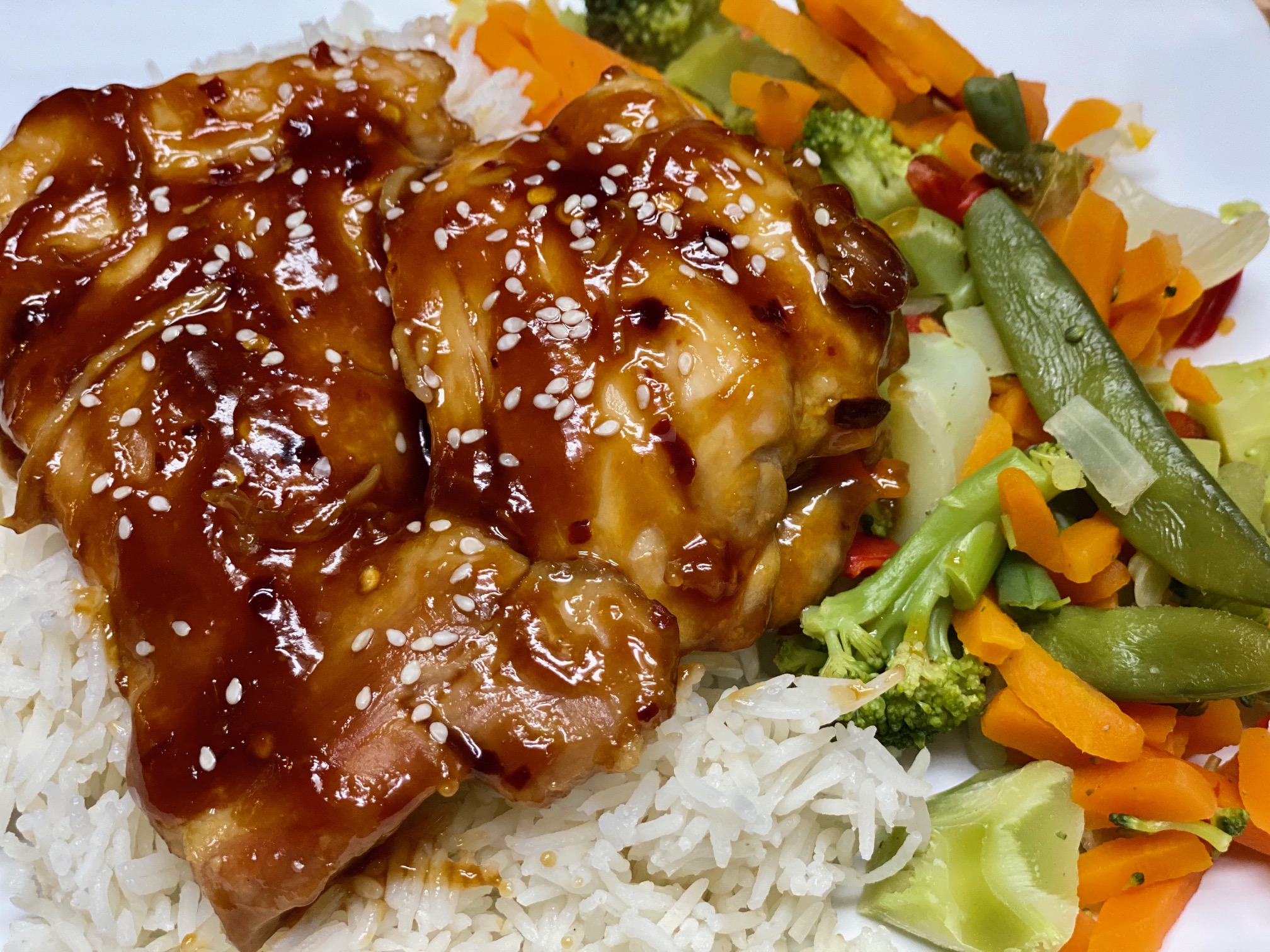 MAPLE GINGER CHICKEN