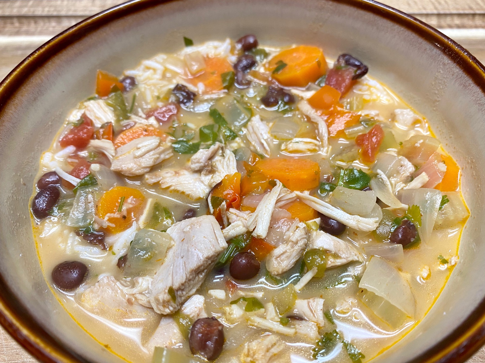 CHICKEN ENCHILADA SOUP