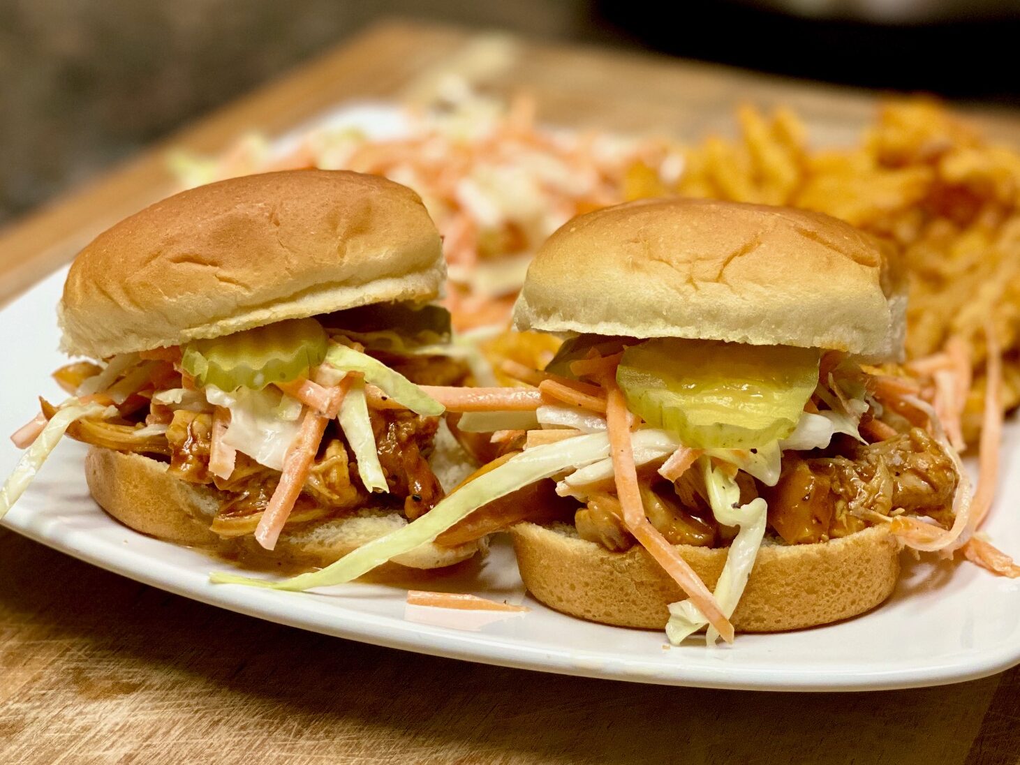 BBQ CHICKEN SLIDERS