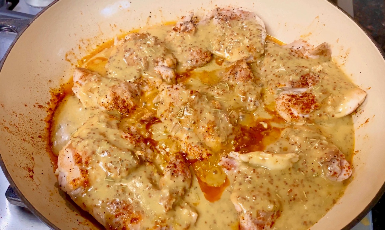HONEY MUSTARD CHICKEN - Family Dinner Delights