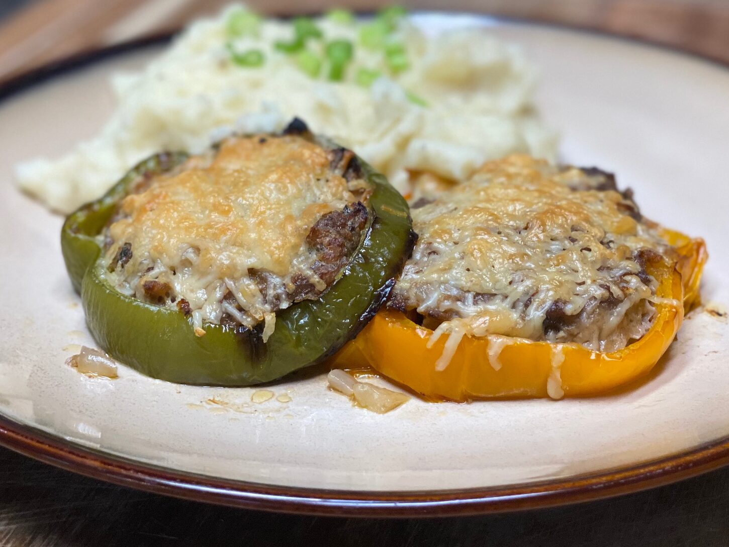 STUFFED BELL PEPPERS