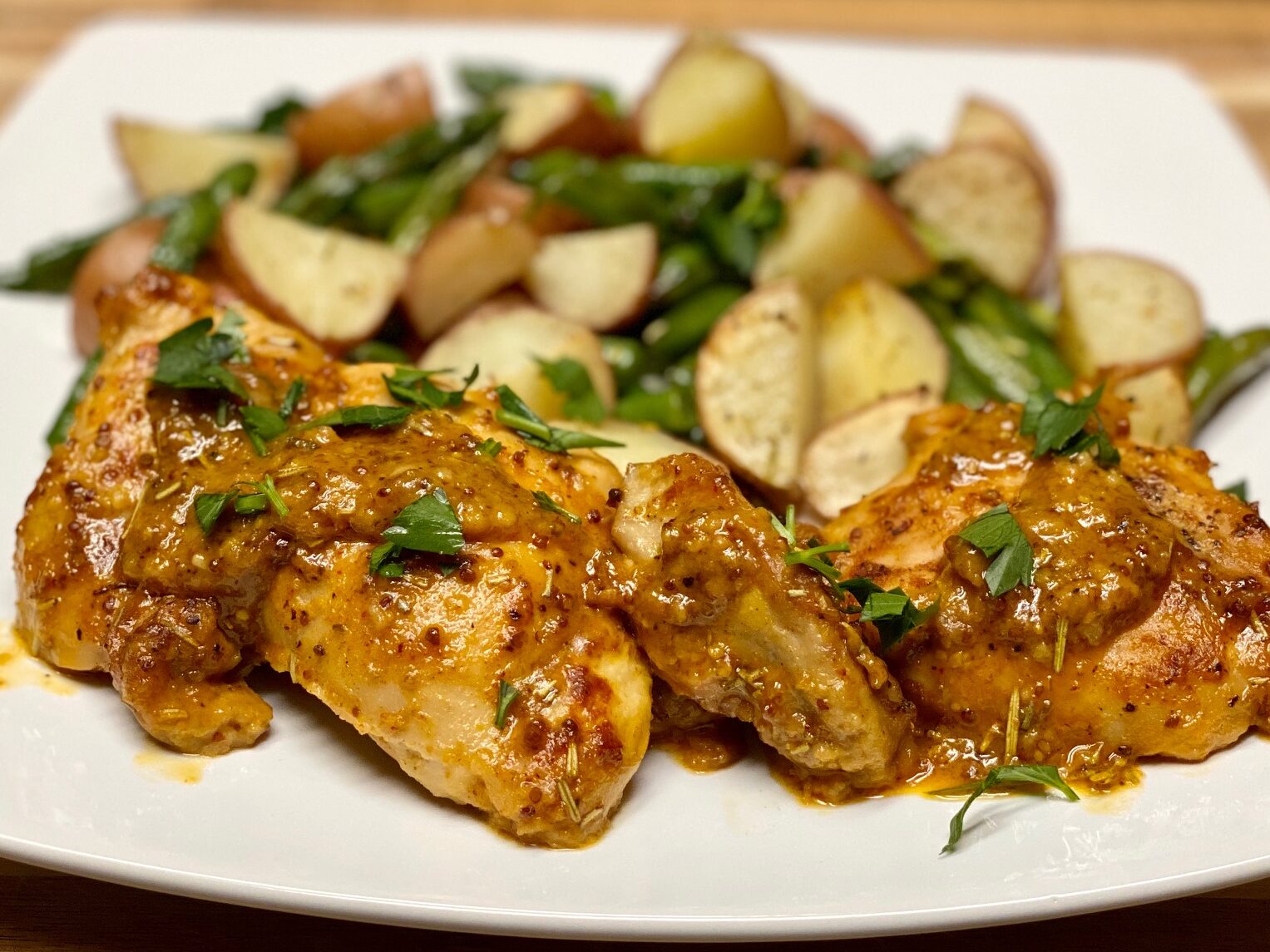 HONEY MUSTARD CHICKEN